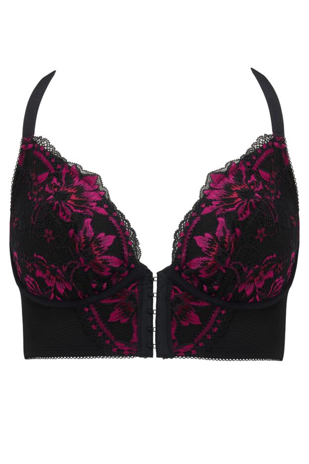 Buy Pour Moi Black India Front Fastening Underwired Bralette from Next USA