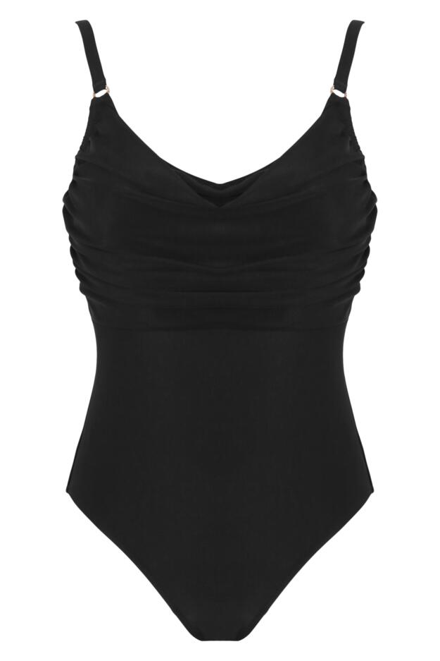 Mykonos Cowl Neck Tummy Control Swimsuit