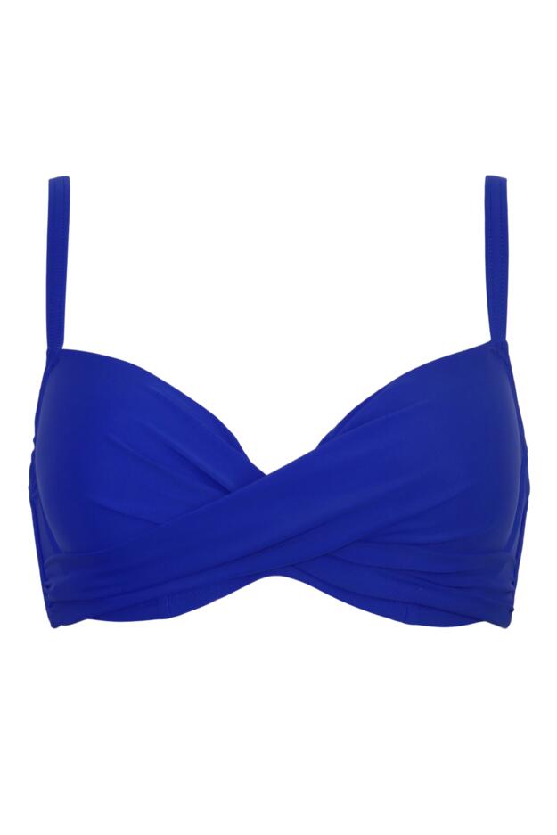 Free Spirit Lightly Padded Underwired Twist Front Bikini Top