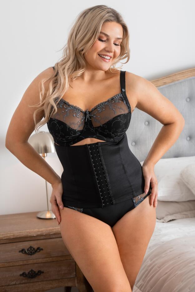 Buy Pour Moi Lingerie Black Hourglass Shapewear Firm Tummy Control High  Waist Knicker from the Next UK online shop