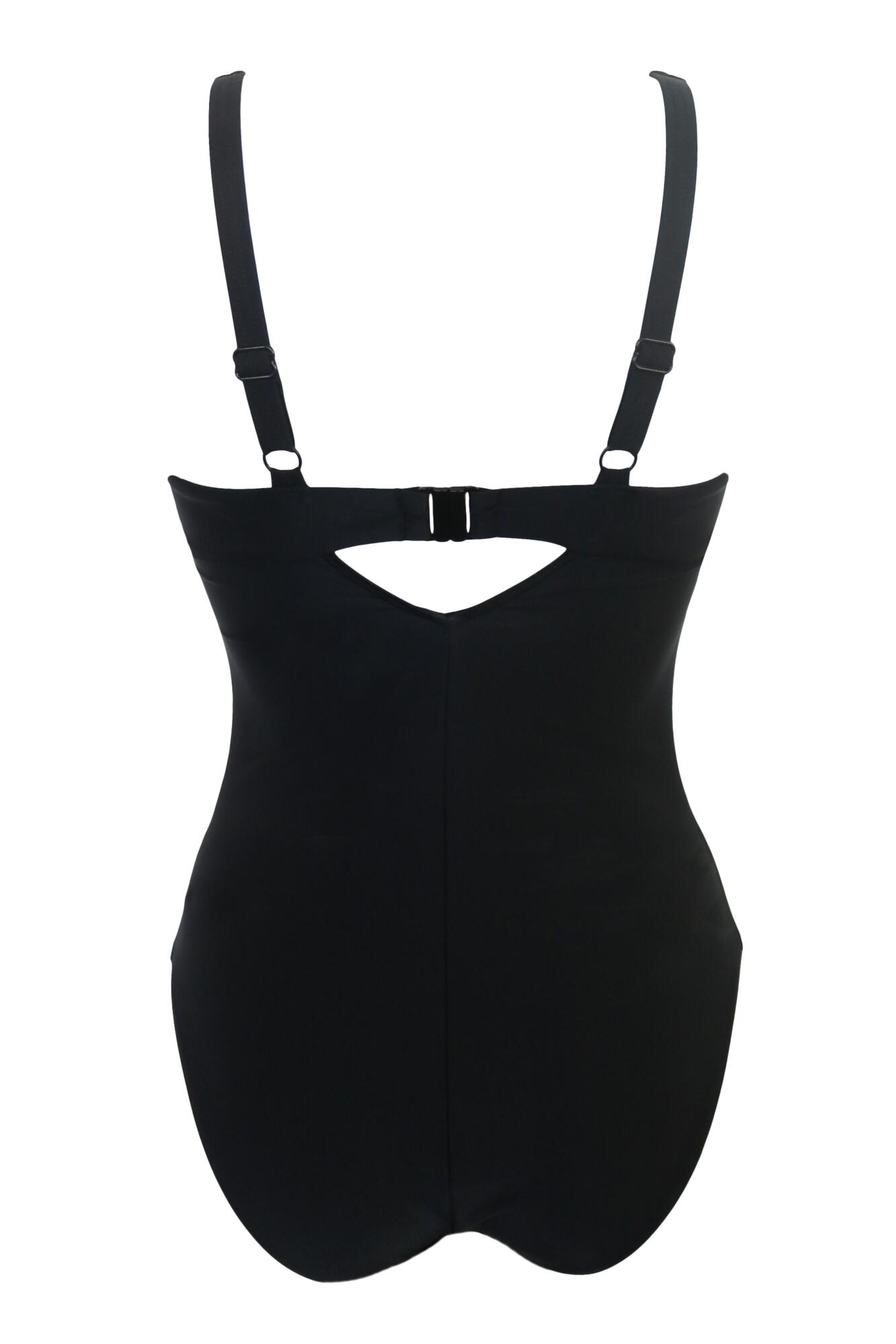 Valencia Plunge Lightly Padded Non-Wired Tummy Control Swimsuit in