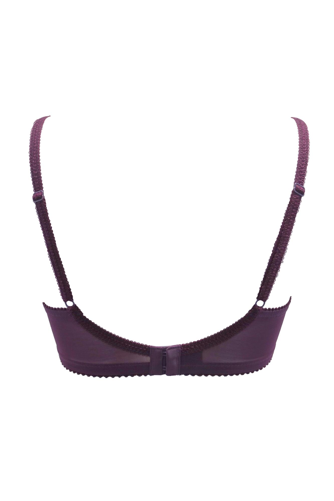 St Tropez Full Cup Bra in Purple/Blue | Pour Moi