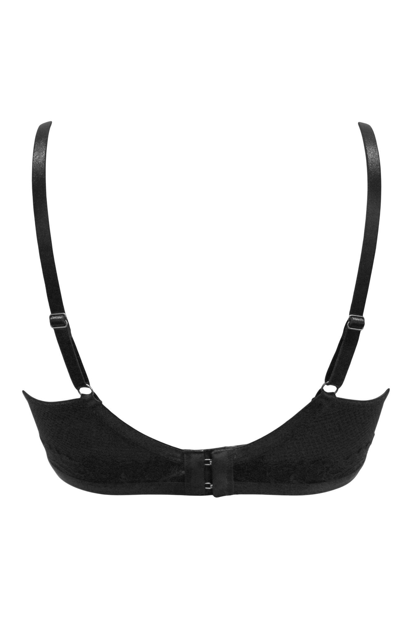 Lavish Non Padded Suspender Set - Black