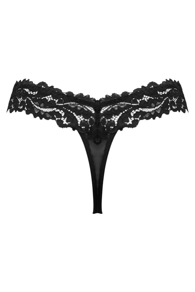 Lavish Non Padded Suspender Set In Black Pour Moi