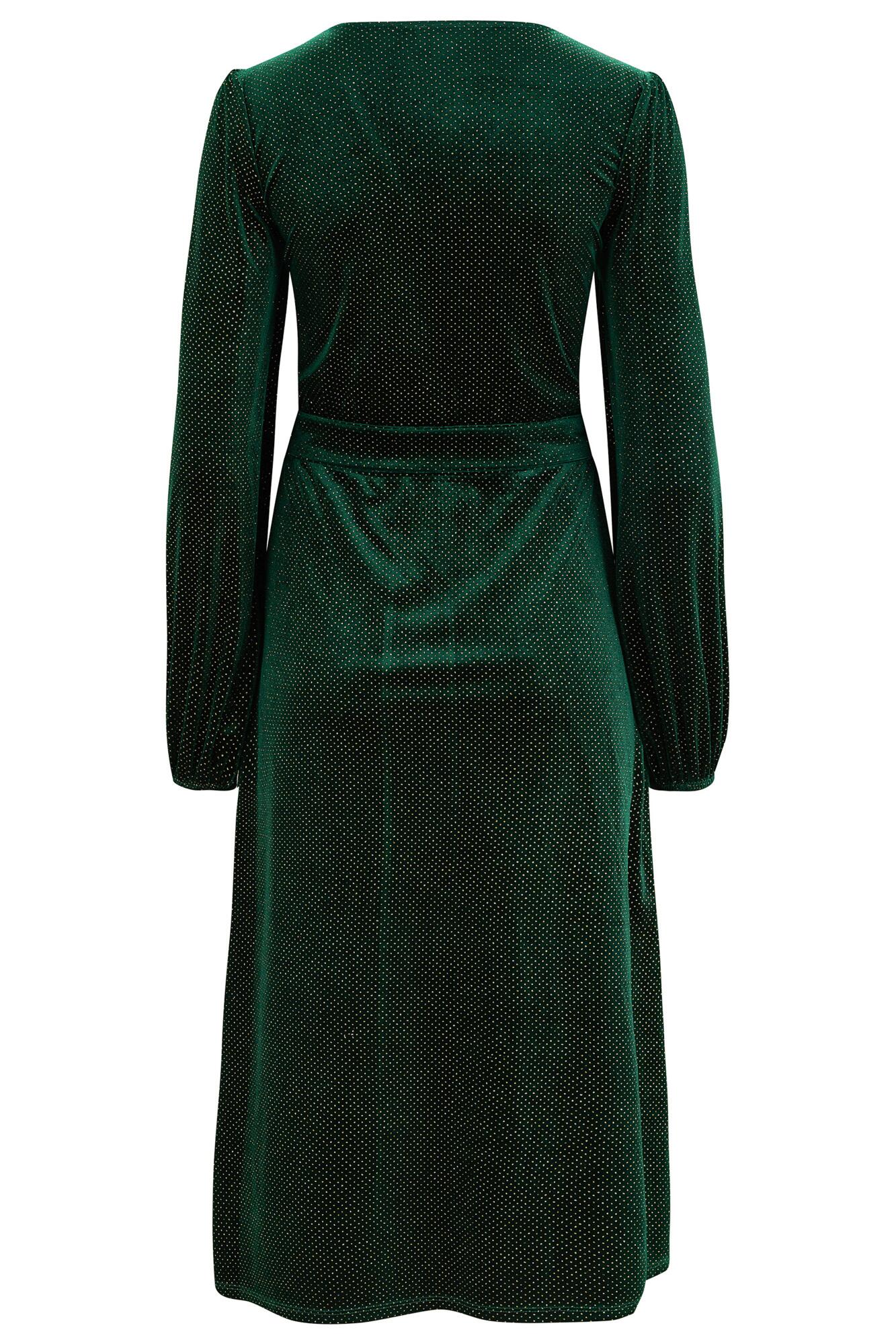 Mariah Shimmery Cutout Midi Dress