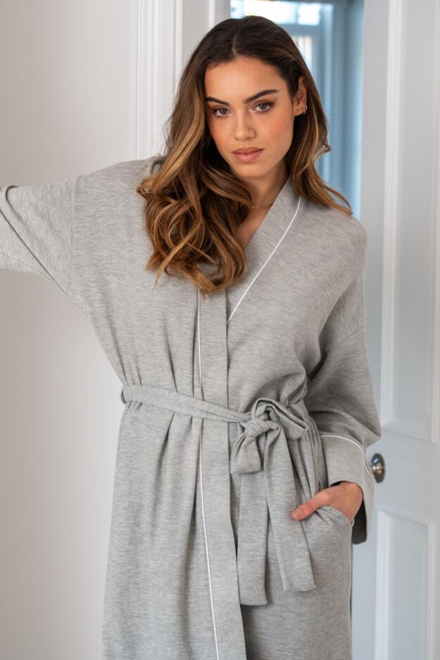 Waffle Loungewear Dressing Gown