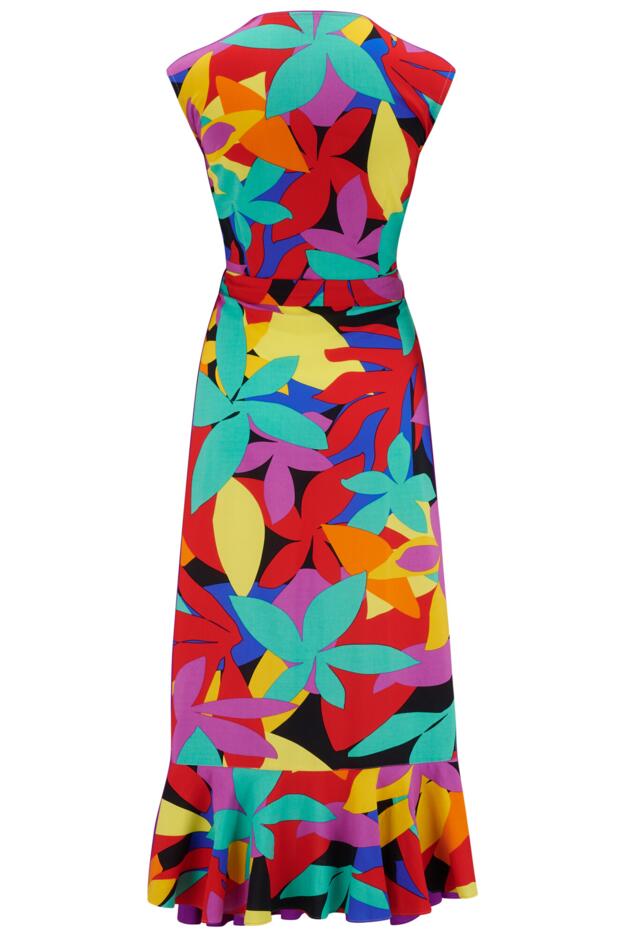 Midaxi Wrap Beach Dress
