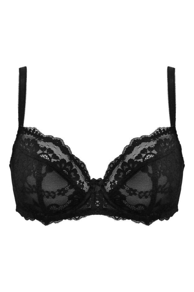 Fleur Non-Padded Underwired Balconette Bra B-J