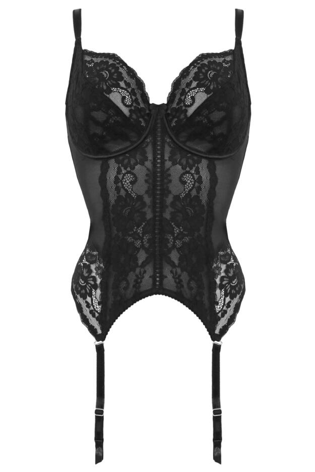 Fleur Non-Padded Underwired Balcony Basque