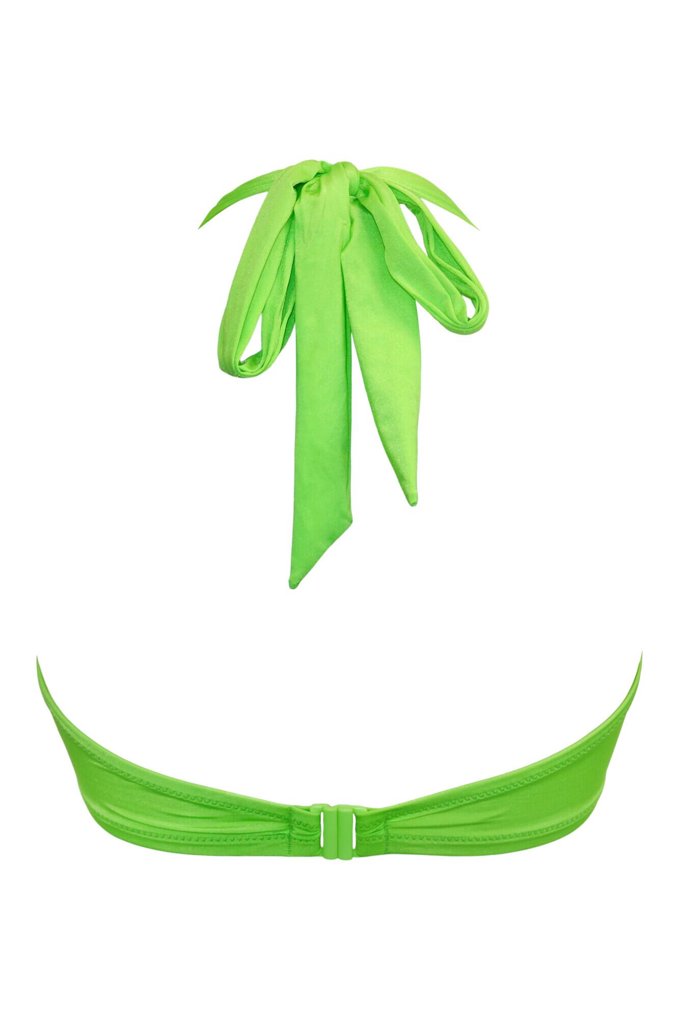 Lime green push up bikini online