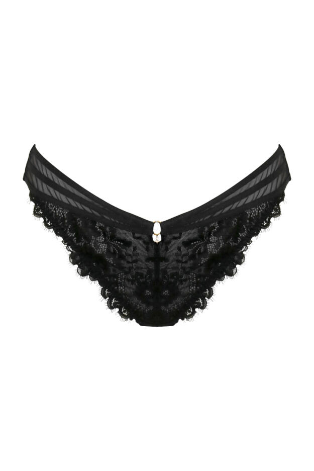 India Eyelash Lace Wild At Heart Brazilian Brief