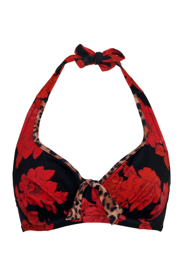 St Lucia Halter Underwired Non-Padded Bikini Top