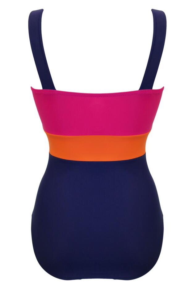 Palm Springs Colour Block Tummy Control Swimsuit