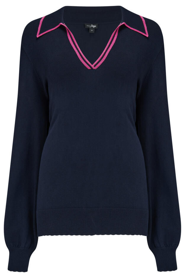 Rowan Contrast Knit Jumper