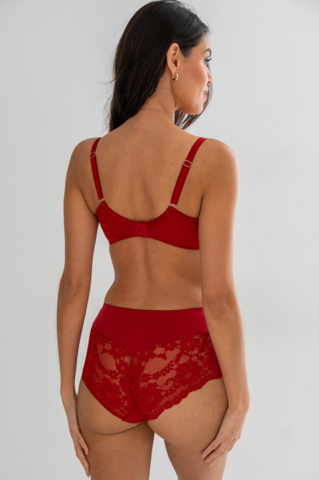 Fleur Non-Padded Underwired Balconette Bra B-G