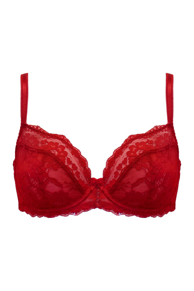 Fleur Non-Padded Underwired Balconette Bra B-G