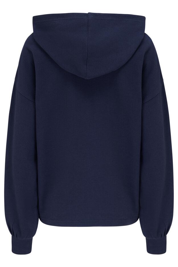 Waffle Loungewear Side Stripe Hoodie and Jogger Set