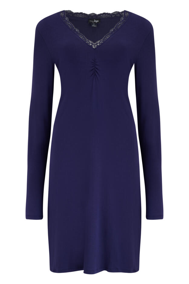 Sofa Loves Lace Long Sleeve V-Neck Hidden Support Nightdress