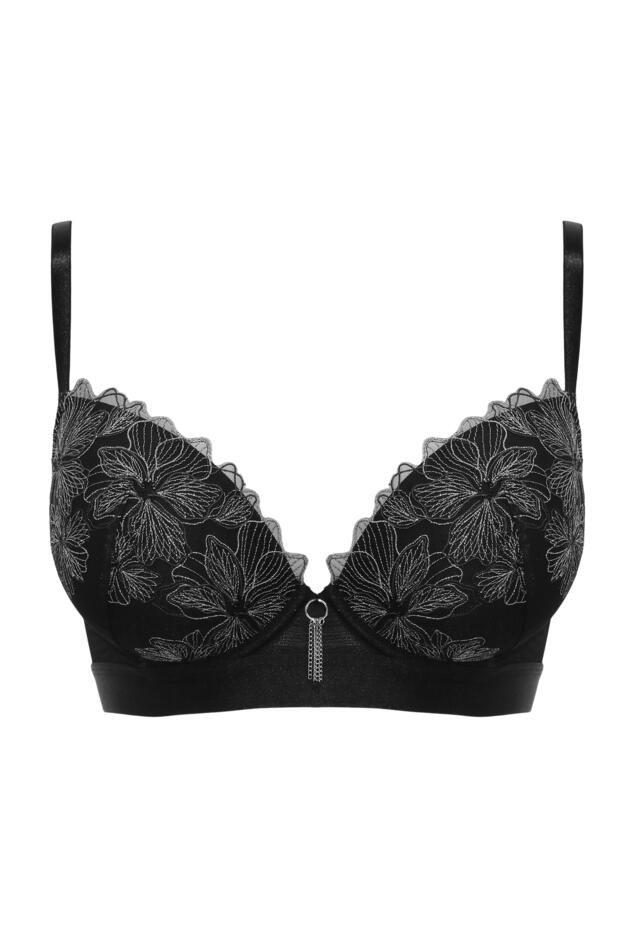 Constance Padded Push Up Longline Bra