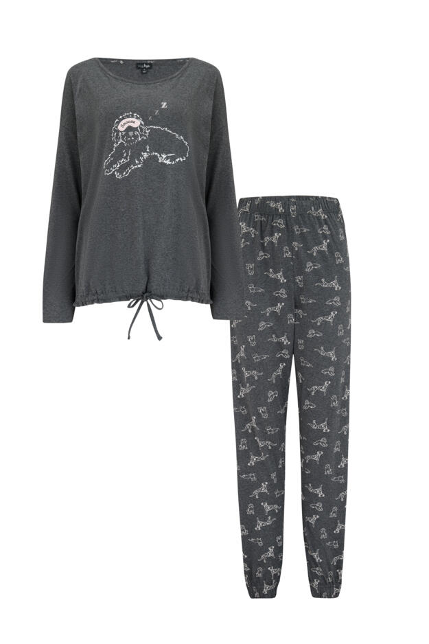 Jersey Cotton Dog Pyjama Set