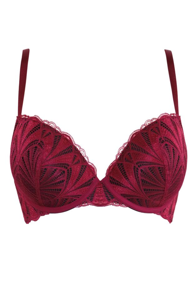 New Romance Padded Push-Up Plunge Bra