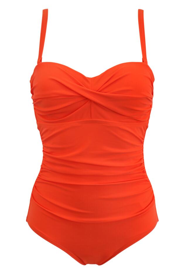 Santa Monica Strapless Tummy Control Swimsuit