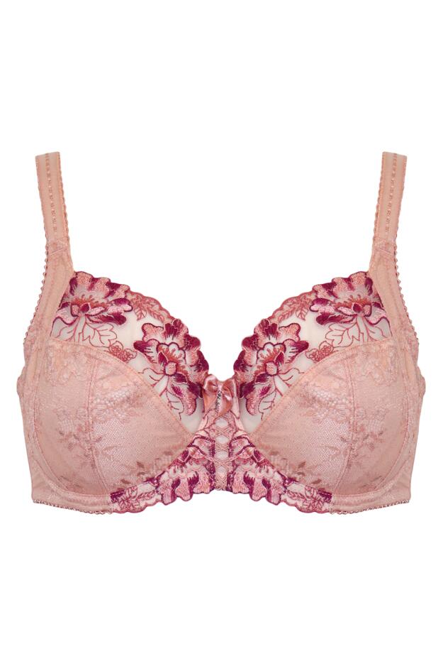 Sofia Lace Embroidered Side Support Bra