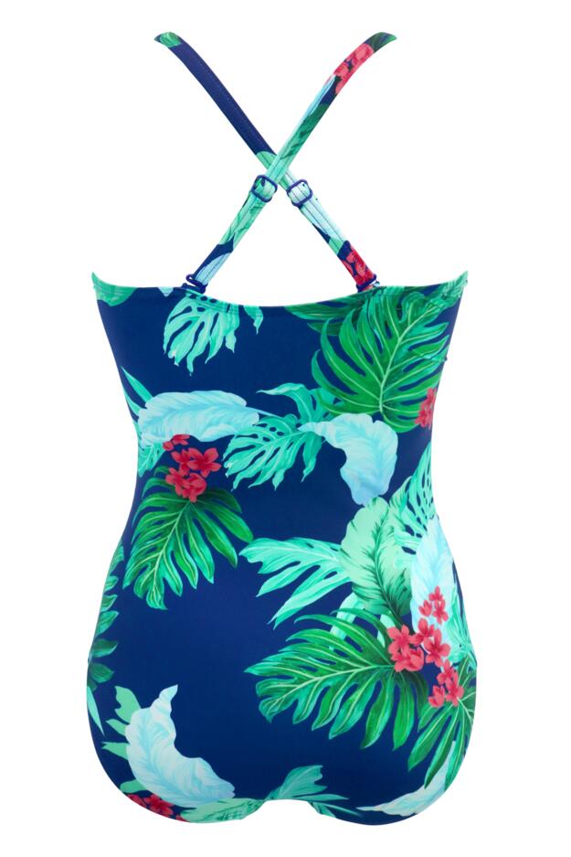 Petite Santa Monica Strapless Tummy Control Swimsuit