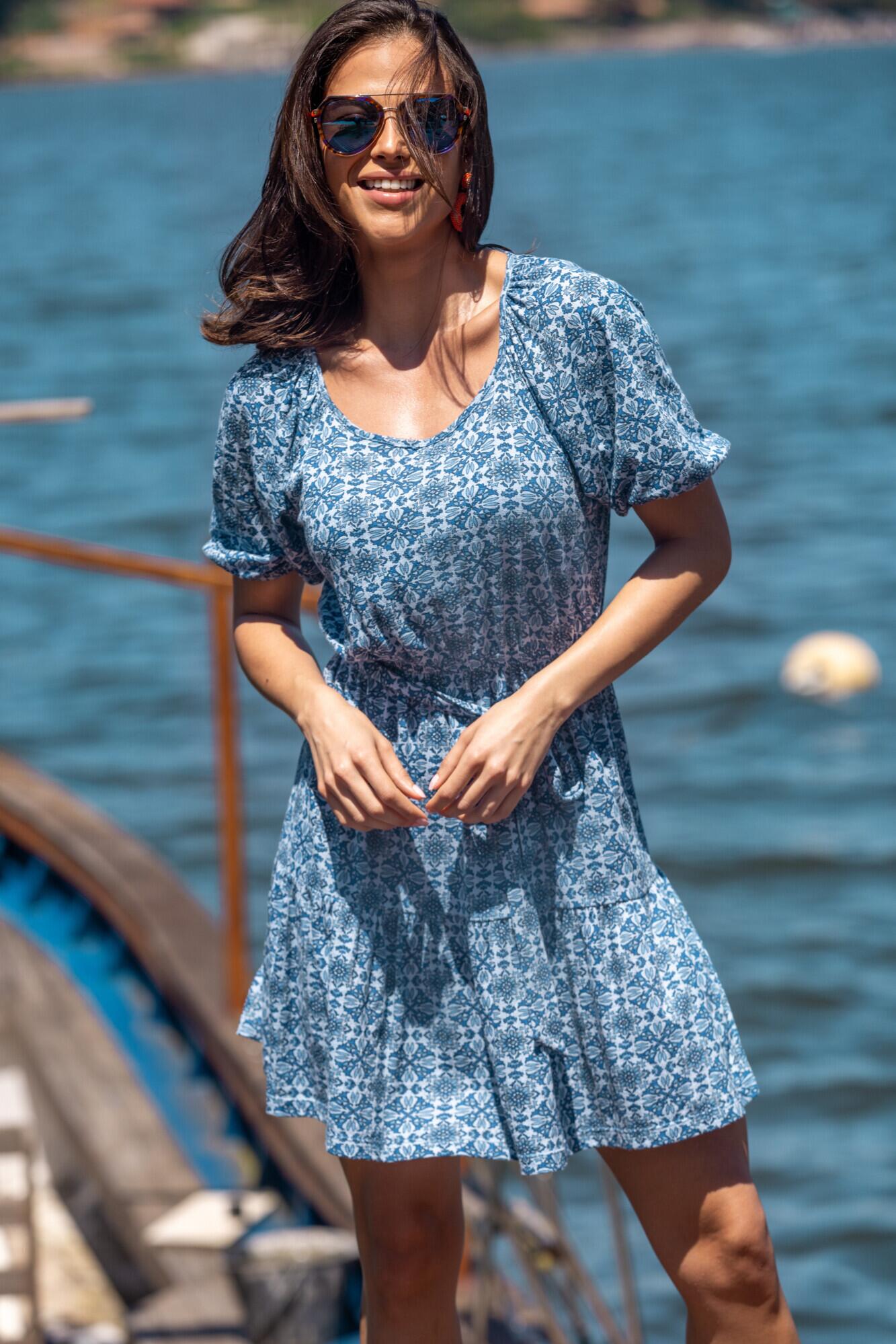 jersey dress short sleeve