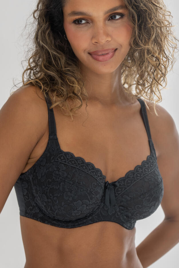 Rebel Underwired Side Support Bra D-J