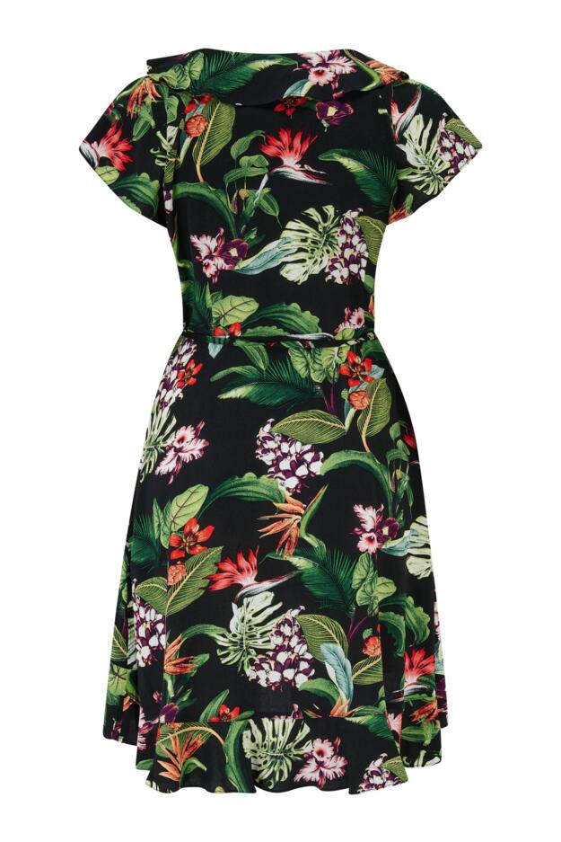 Penny Frill Wrap Beach Dress