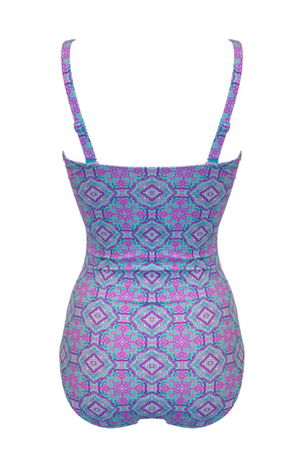 Santa Monica Strapless Tummy Control Swimsuit