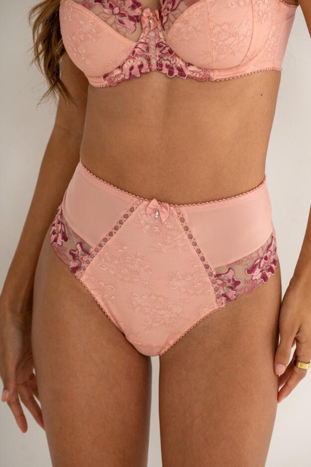 Sofia Lace Embroidered Deep Brief