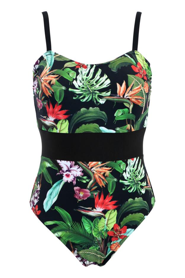 Palermo Panelled Tummy Control Swimsuit