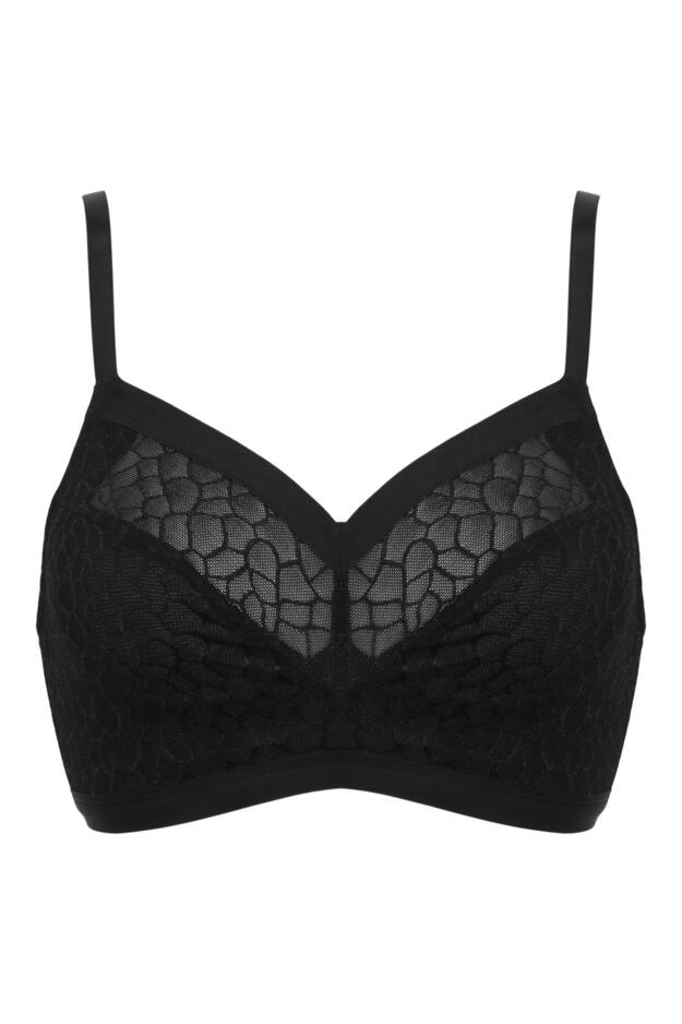 Geo Sculpt Fuller Bust Non Wired Bra D-J
