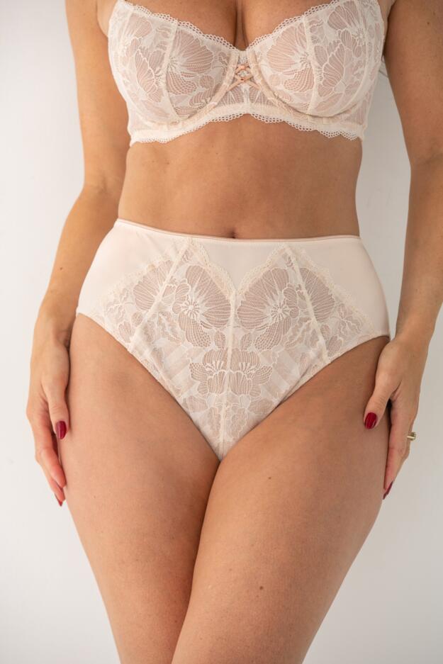 Atelier Lace High-Waist Deep Brief