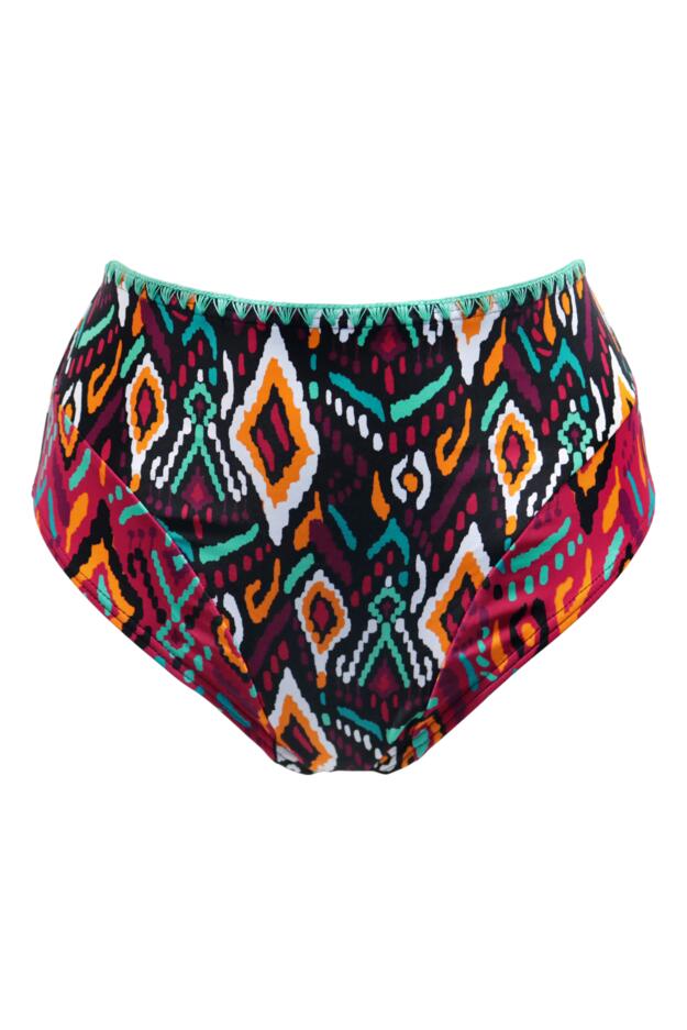 Costa Rica High Waist Tummy Control Bikini Brief