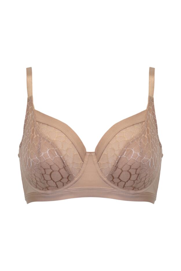 Geo Sculpt Non Padded Underwired Bra D-J