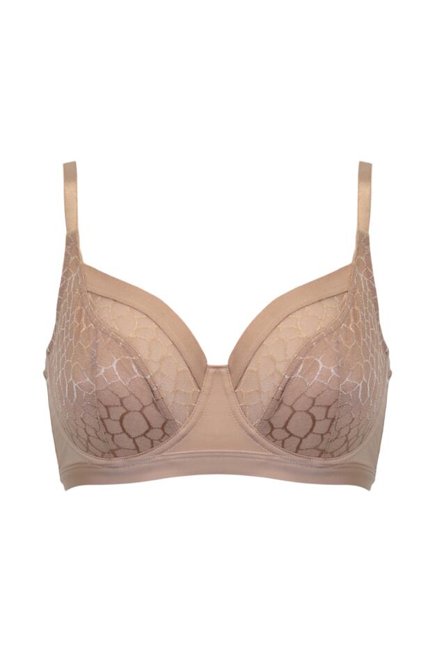 Geo Sculpt Non Padded Underwired Bra D-J