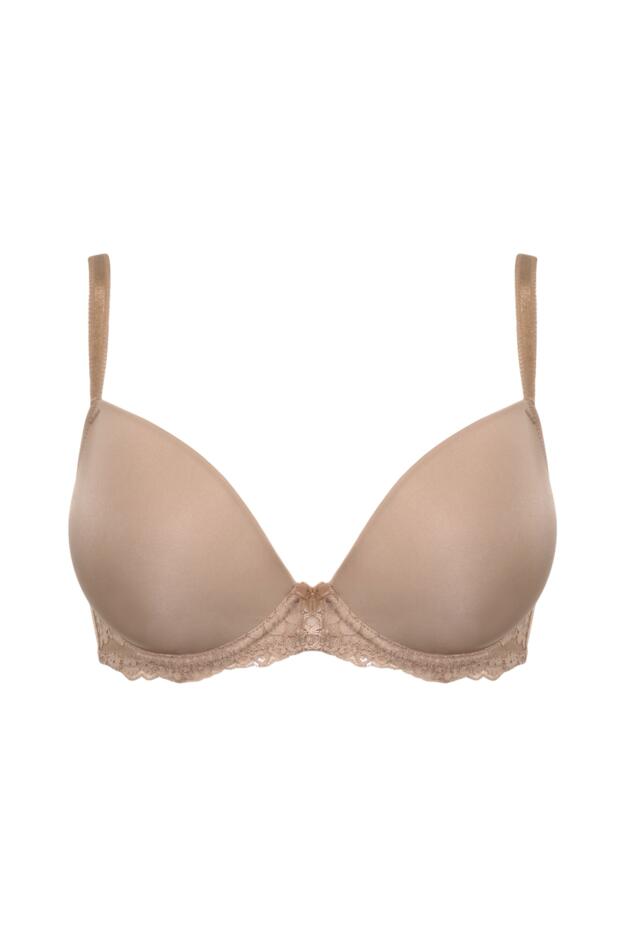 Fleur Padded Push-Up Plunge T-Shirt Bra