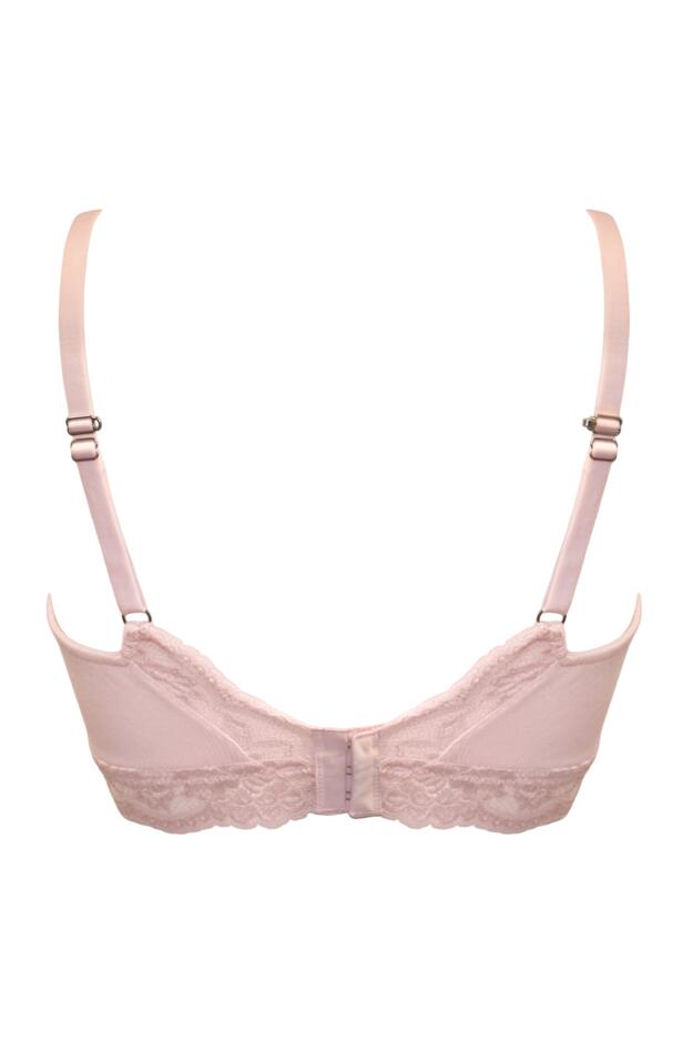 Love To Lounge Lace and Modal Rib Non-Wired Bra B-G