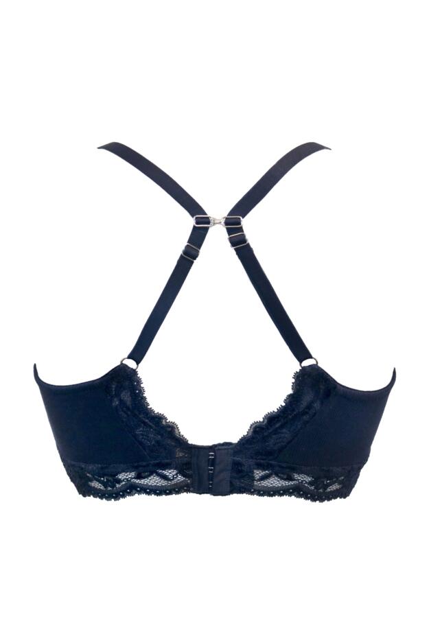 Love To Lounge Lace and Modal Rib Non-Wired Bra B-G