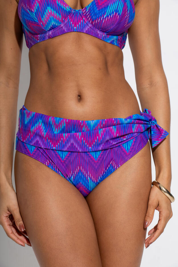 Malibu Tie Foldover Bikini Brief