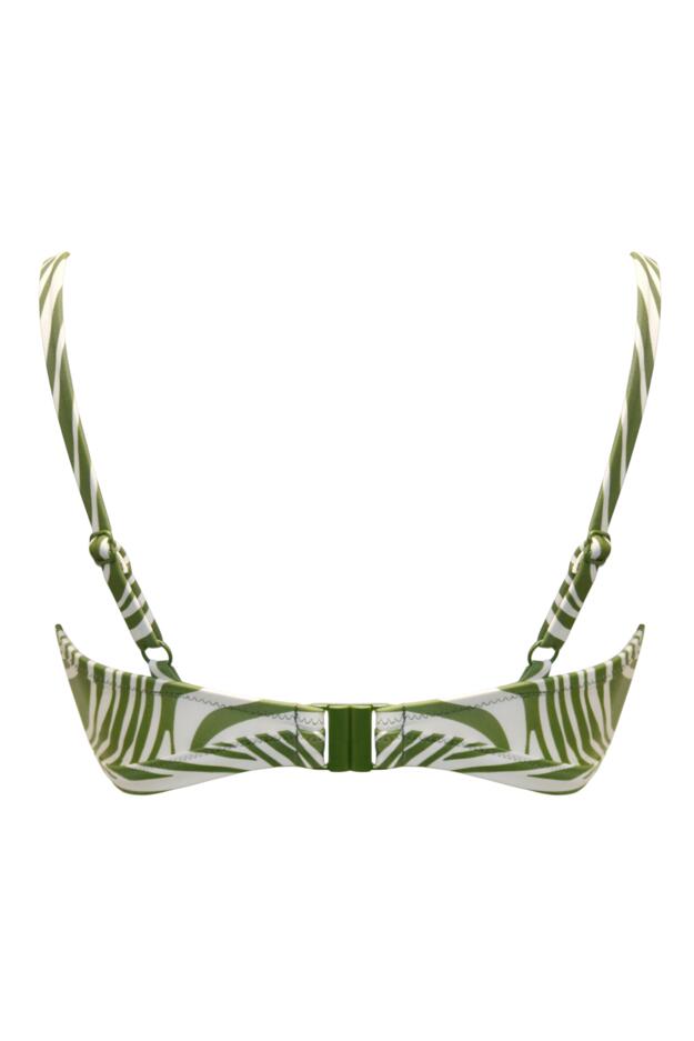 Maya Bay Padded Underwired Tie Bikini Top 