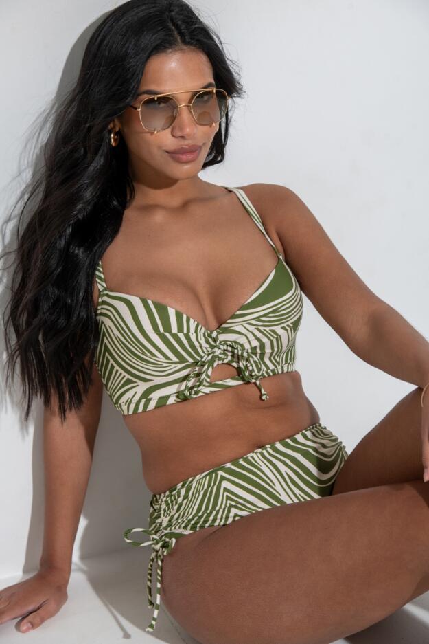 Maya Bay Adjustable High-Waist Tummy Control Bikini Brief