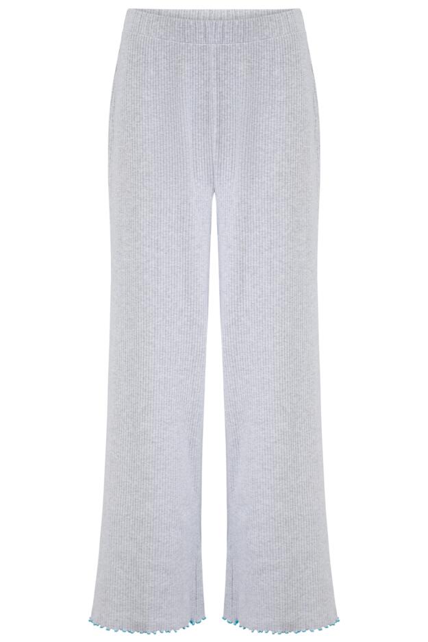 Ribbed Jersey Baby Overlock Pyjama Set