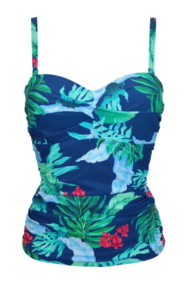 Kefalonia Non-Wired Strapless Tankini Top