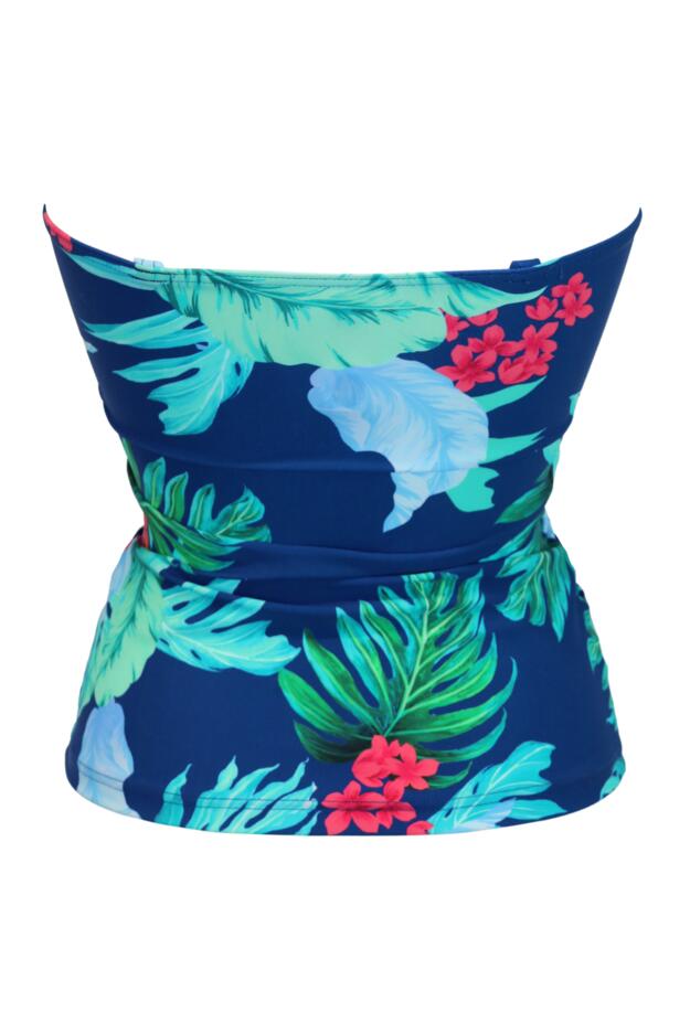 Kefalonia Non-Wired Strapless Tankini Top
