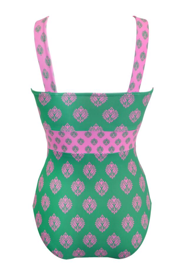 Palm Springs Colour Block Tummy Control Swimsuit