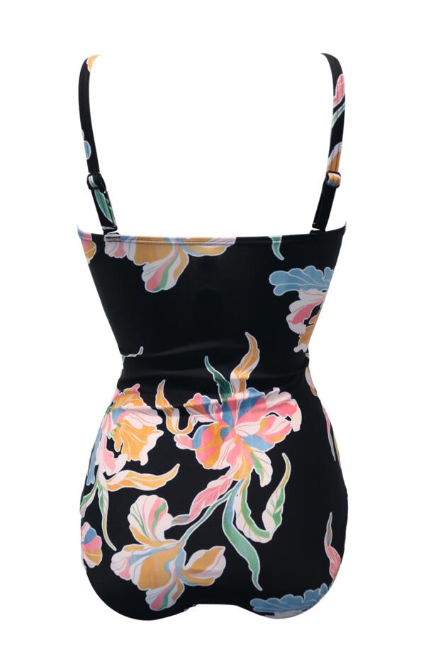 Petite Santa Monica Strapless Tummy Control Swimsuit